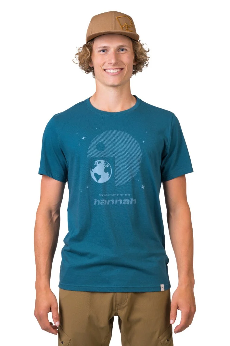 T-shirt de randonnée 100% coton biologique pour Homme "Hannah − FRED"