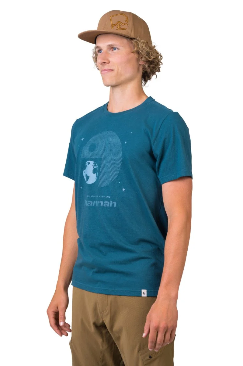 T-shirt de randonnée 100% coton biologique pour Homme "Hannah − FRED"