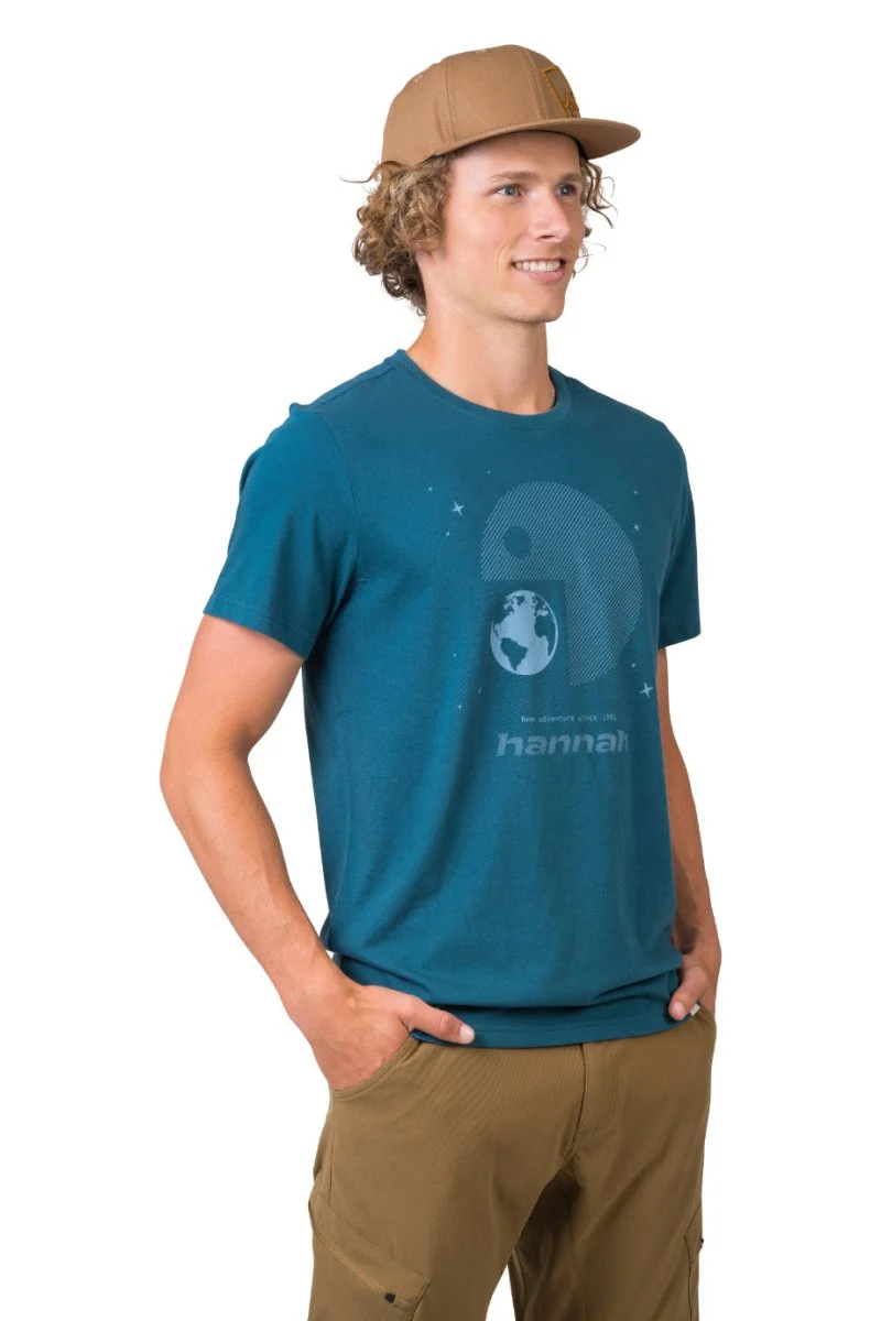 T-shirt de randonnée 100% coton biologique pour Homme "Hannah − FRED"