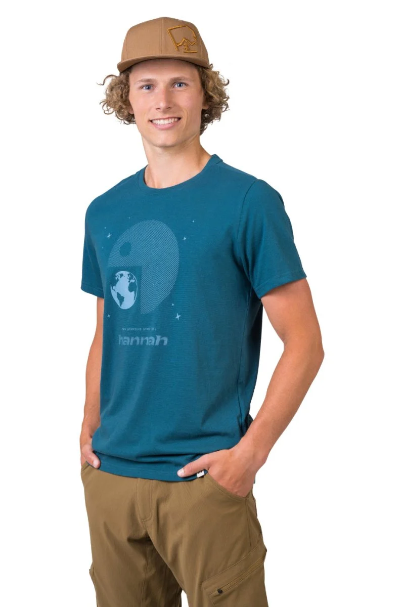 T-shirt de randonnée 100% coton biologique pour Homme "Hannah − FRED"