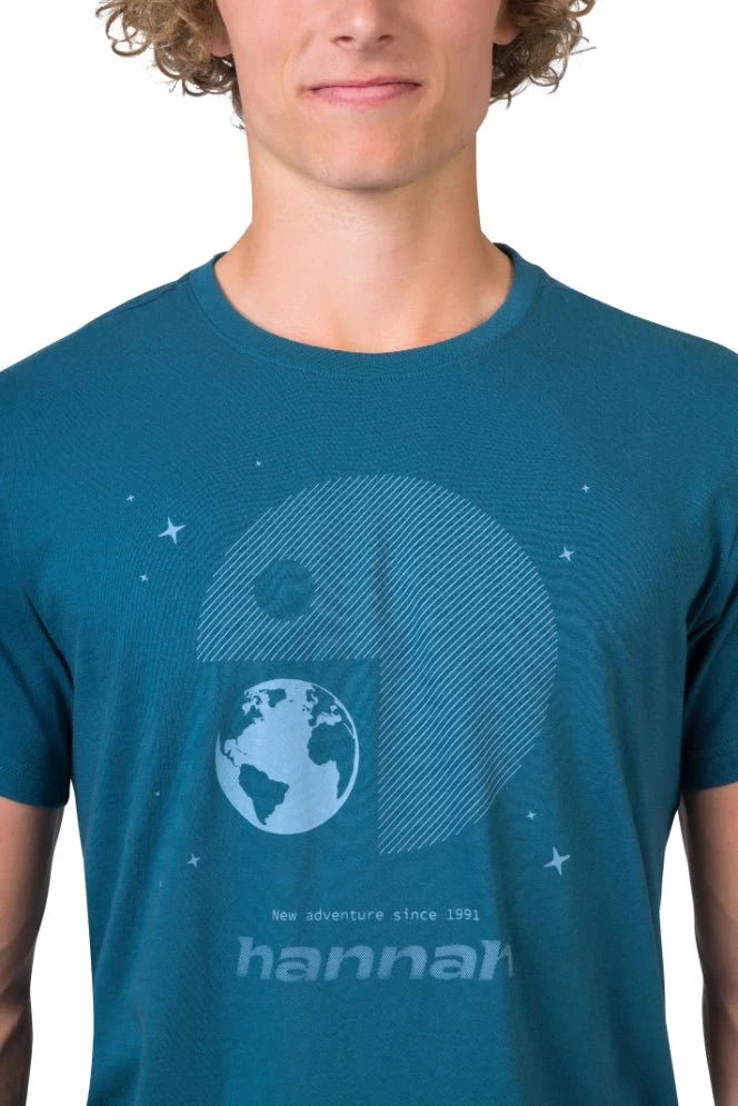 T-shirt de randonnée 100% coton biologique pour Homme "Hannah − FRED"
