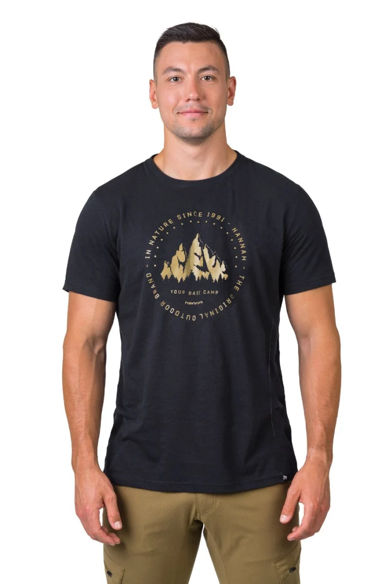 T-shirt de randonnée 100% coton biologique pour homme "Hannah − GREG"