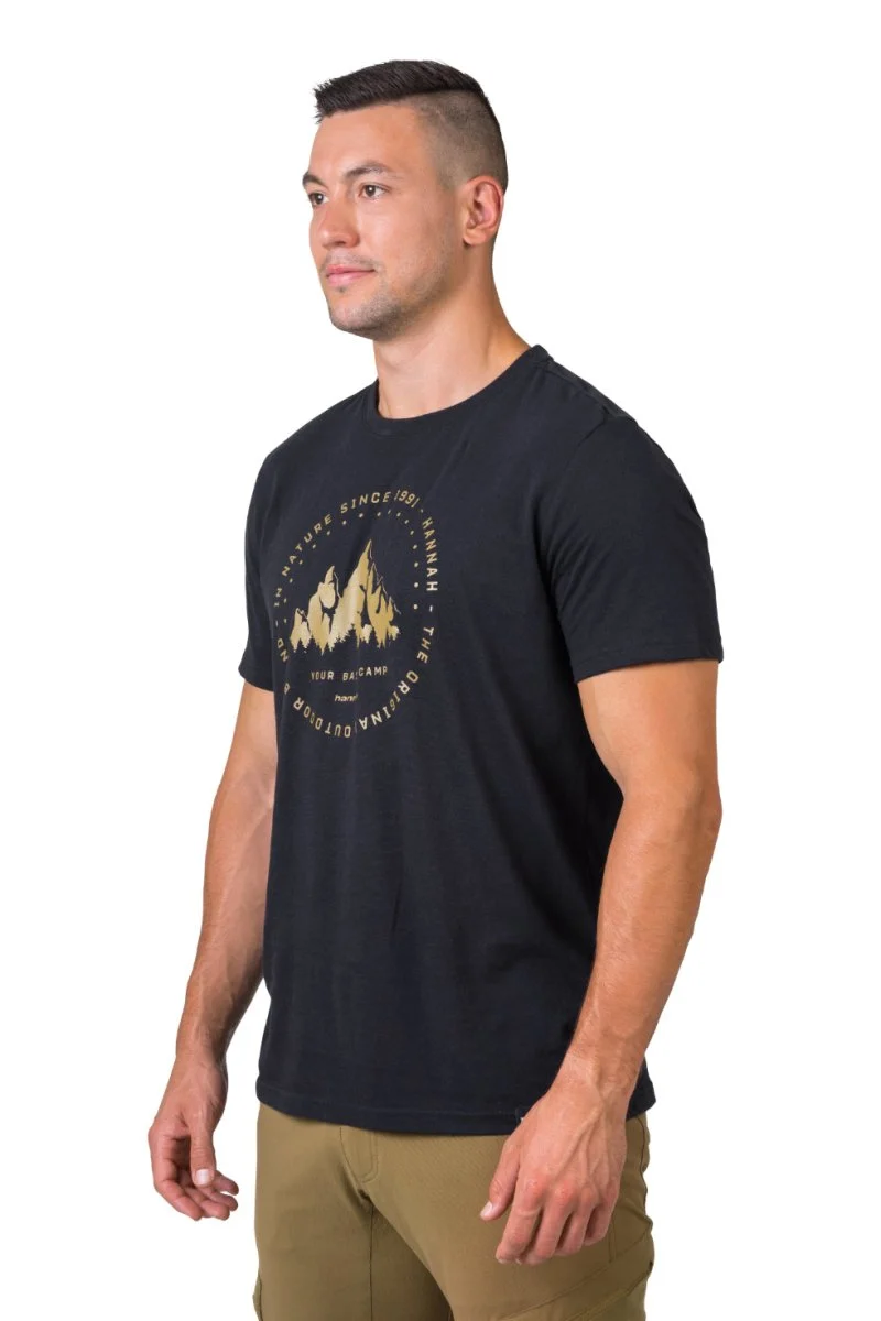T-shirt de randonnée 100% coton biologique pour homme "Hannah − GREG"