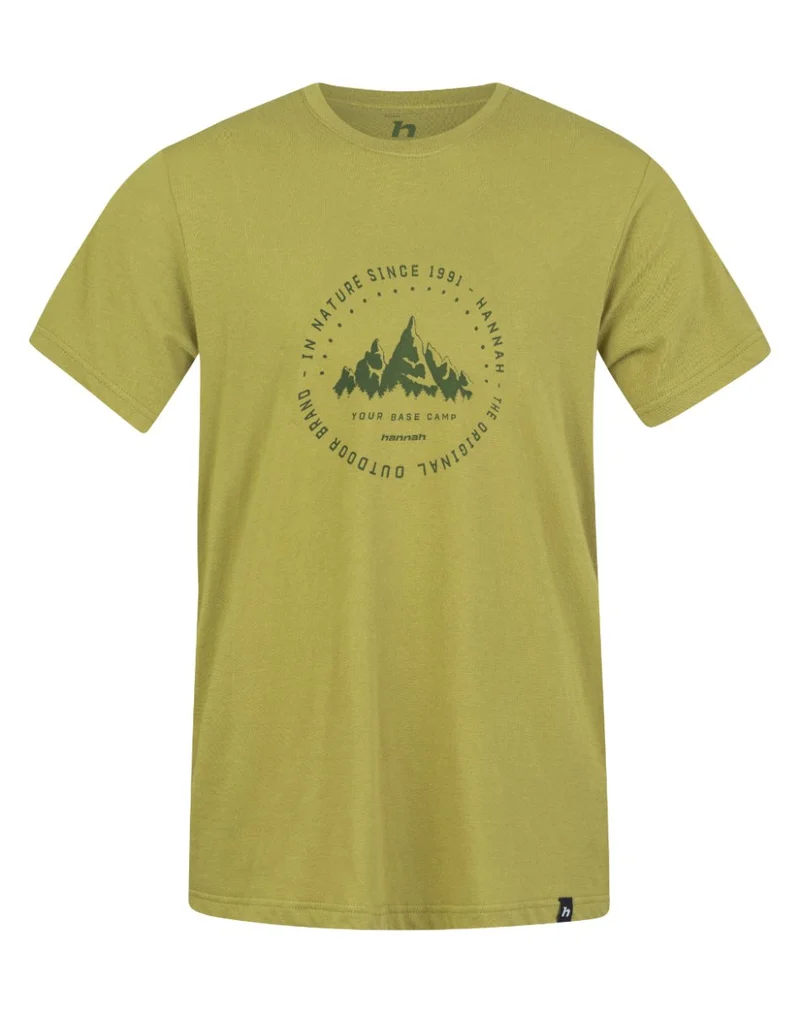 T-shirt de randonnée 100% coton biologique pour homme "Hannah − GREG"