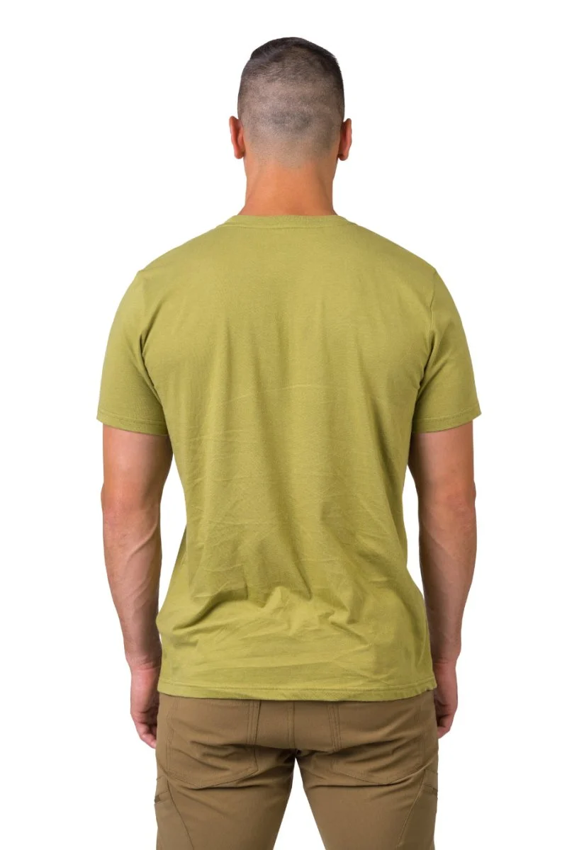 T-shirt de randonnée 100% coton biologique pour homme "Hannah − GREG"