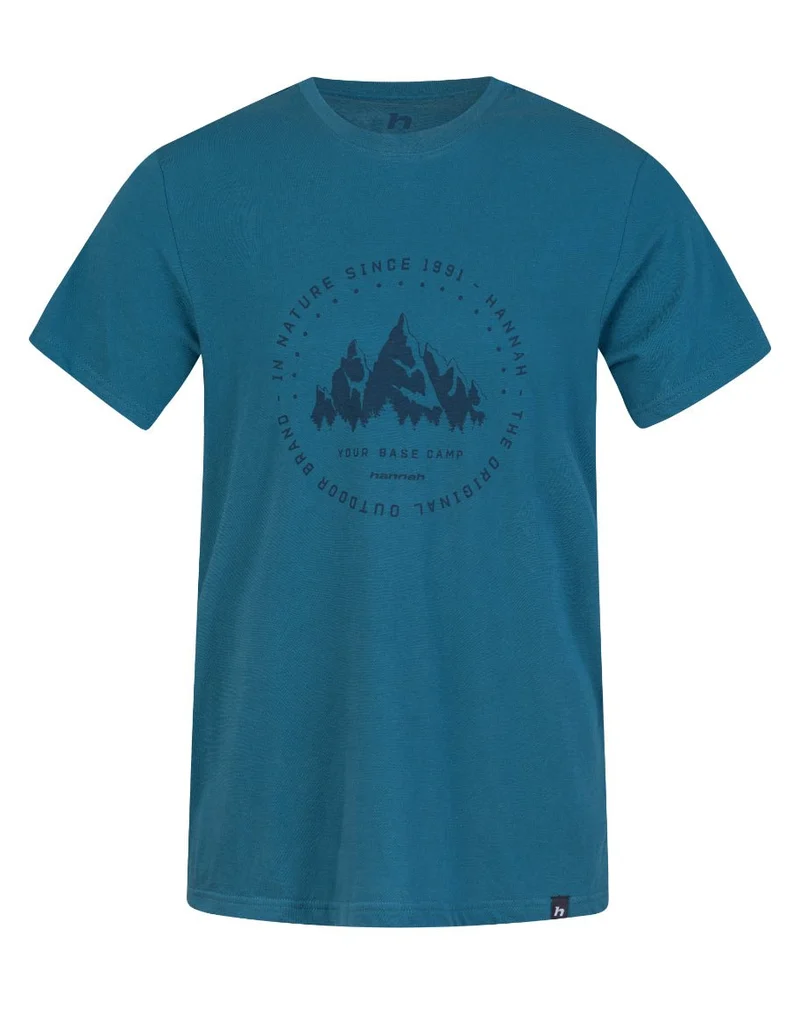 T-shirt de randonnée 100% coton biologique pour homme "Hannah − GREG"