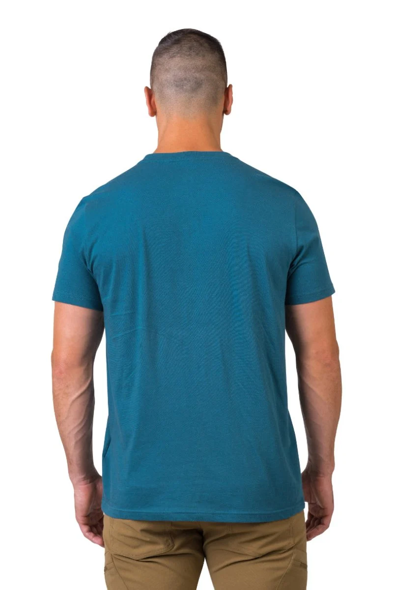 T-shirt de randonnée 100% coton biologique pour homme "Hannah − GREG"