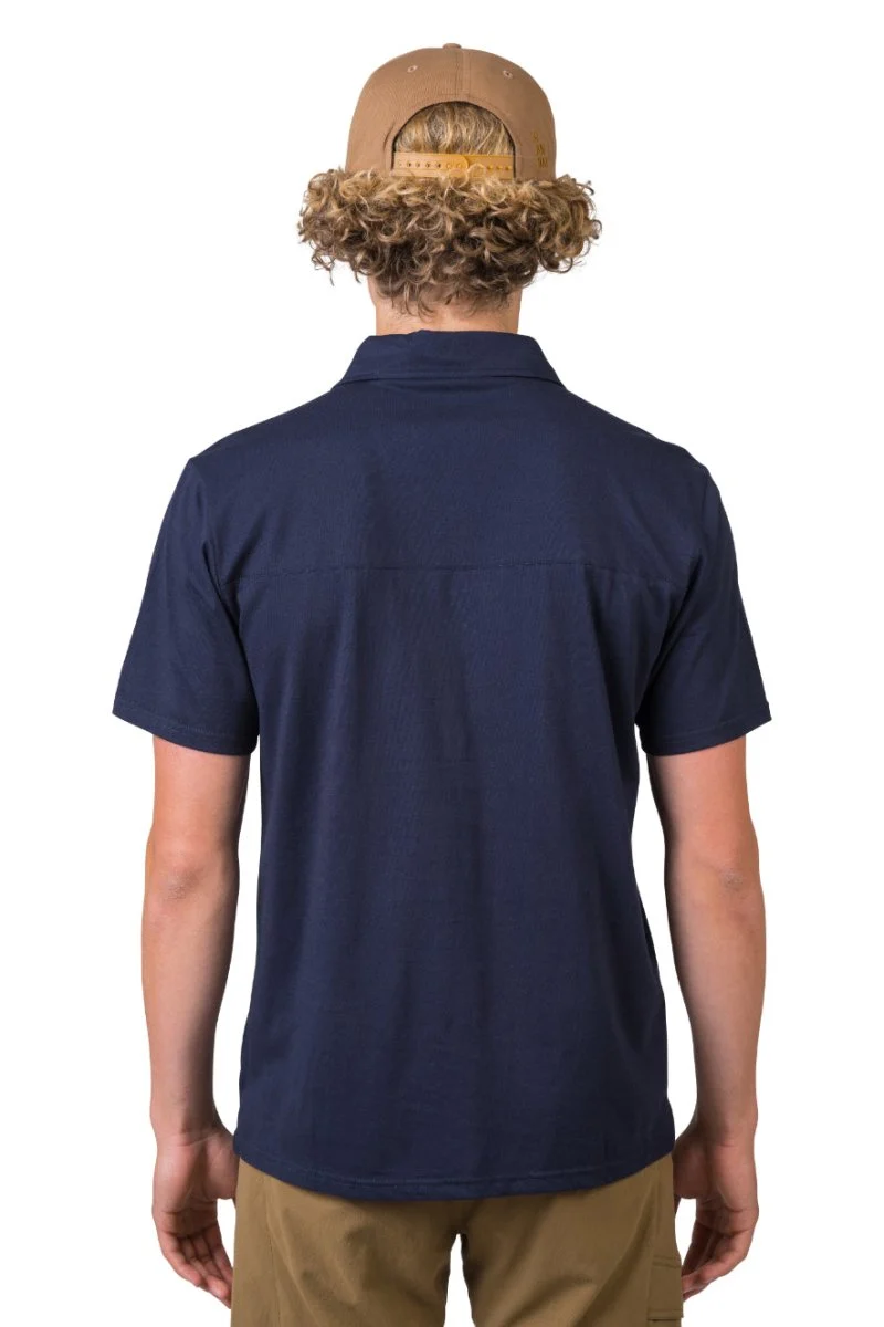 T-shirt Polo de randonnée pour Homme 160 g/m2 "Hannah − KAJAN"