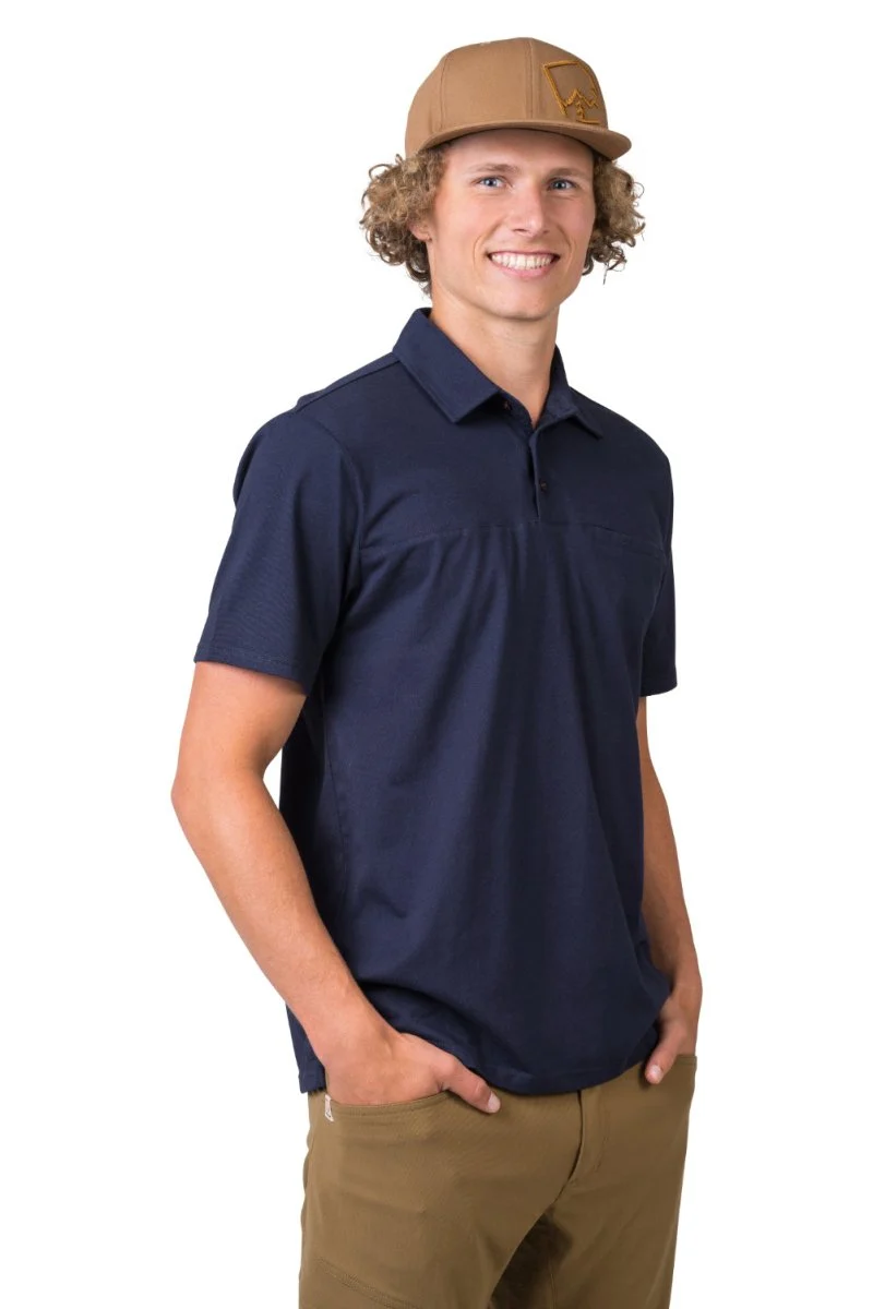 T-shirt Polo de randonnée pour Homme 160 g/m2 "Hannah − KAJAN"