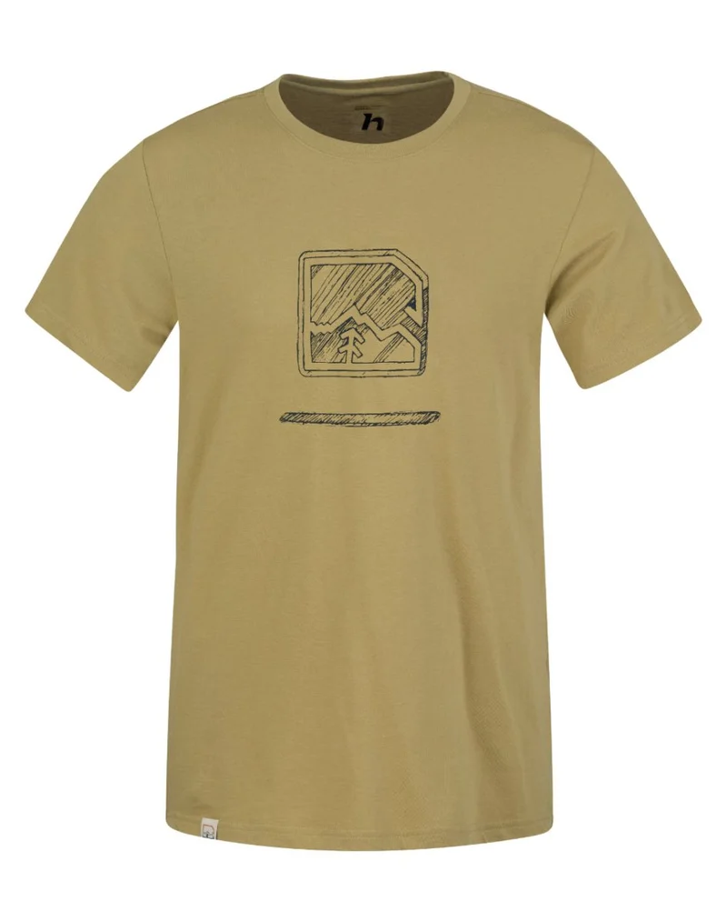 T-shirt de randonnée 100% coton biologique pour homme "Hannah − MIKO"