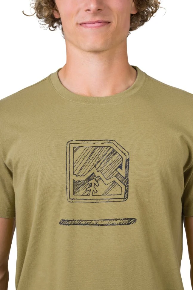 T-shirt de randonnée 100% coton biologique pour homme "Hannah − MIKO"
