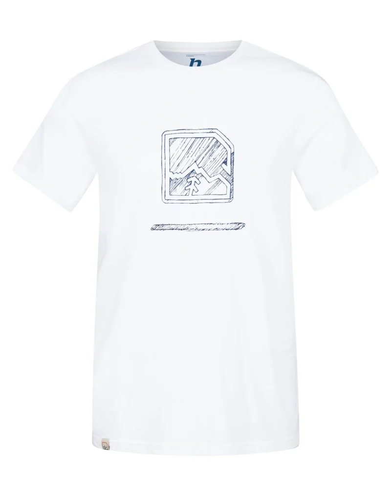 T-shirt de randonnée 100% coton biologique pour homme "Hannah − MIKO"
