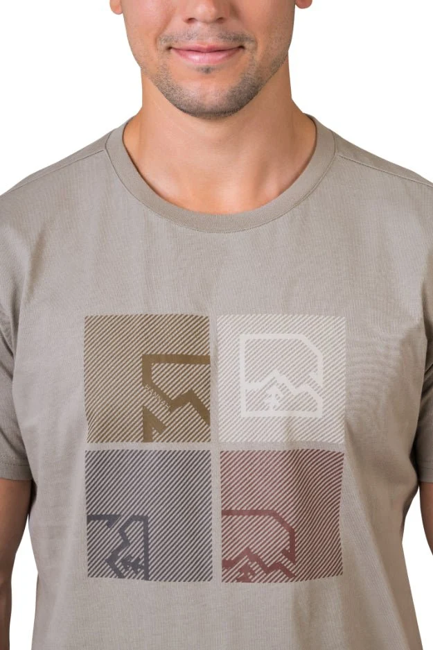 T-shirt de randonnée 100% coton 190 g/m2 pour homme "Hannah − RAMONE"