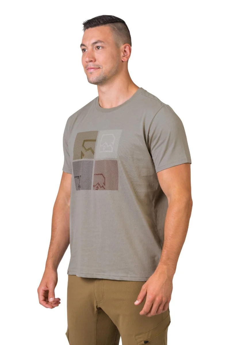 T-shirt de randonnée 100% coton 190 g/m2 pour homme "Hannah − RAMONE"