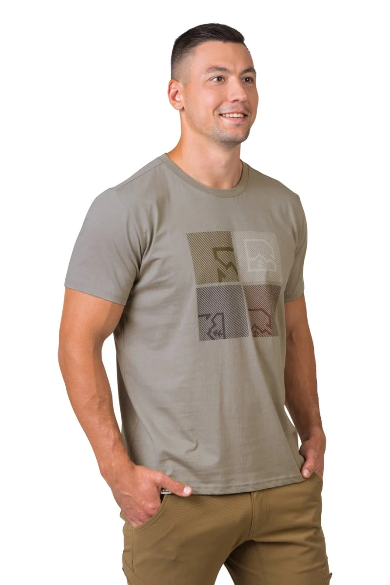 T-shirt de randonnée 100% coton 190 g/m2 pour homme "Hannah − RAMONE"