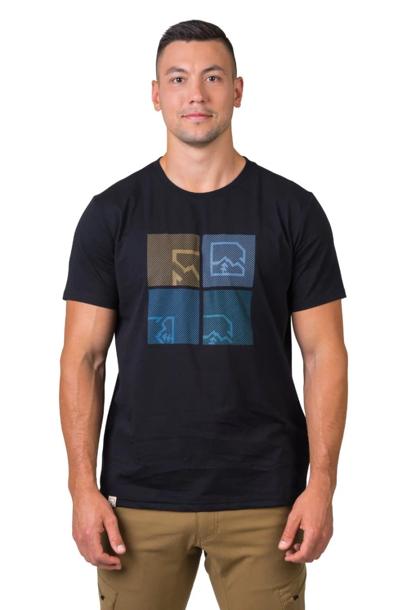 T-shirt de randonnée 100% coton 190 g/m2 pour homme "Hannah − RAMONE"