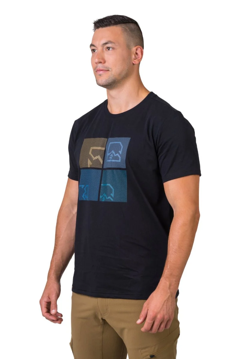 T-shirt de randonnée 100% coton 190 g/m2 pour homme "Hannah − RAMONE"