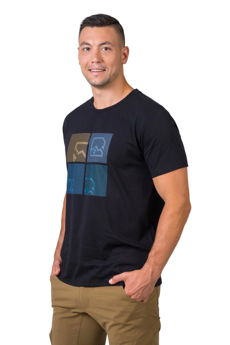 T-shirt de randonnée 100% coton 190 g/m2 pour homme "Hannah − RAMONE"