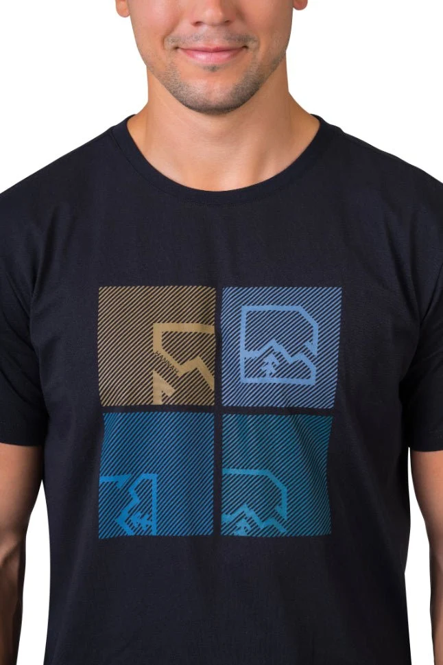 T-shirt de randonnée 100% coton 190 g/m2 pour homme "Hannah − RAMONE"