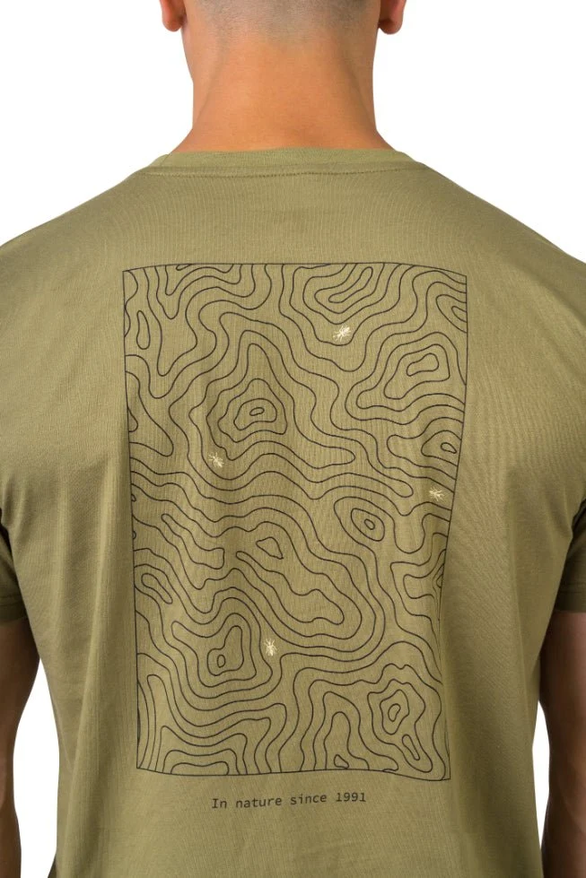 T-shirt de randonnée 100% coton pour Homme "Hannah − RAVI"