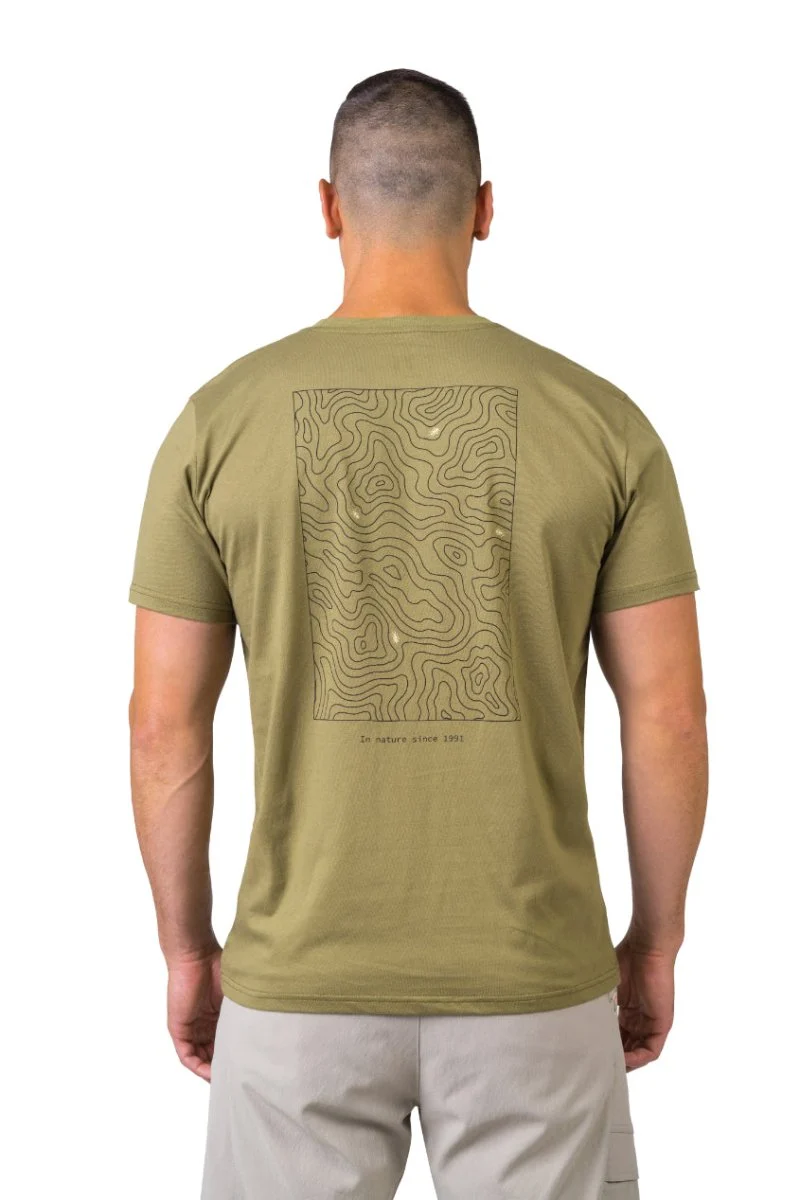 T-shirt de randonnée 100% coton pour Homme "Hannah − RAVI"