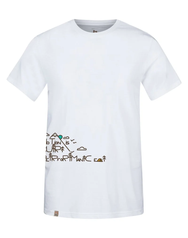 T-shirt de randonnée 100 % de coton biologique pour Homme "Hannah − SKATCH"