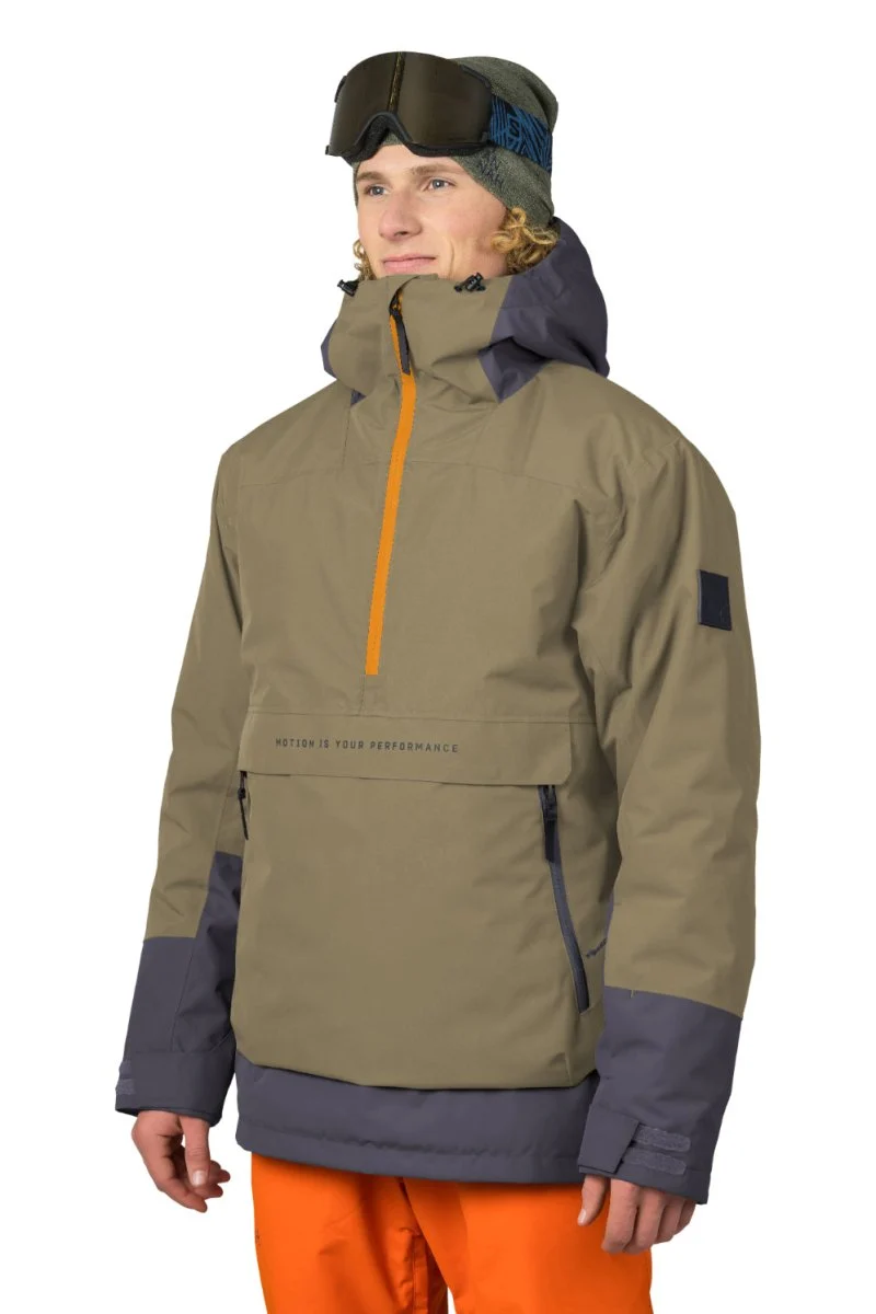 Veste de ski / Parka avec membrane Resstex 10 000mm, Duratherm classic pour homme "Hannah − PATTY FD"