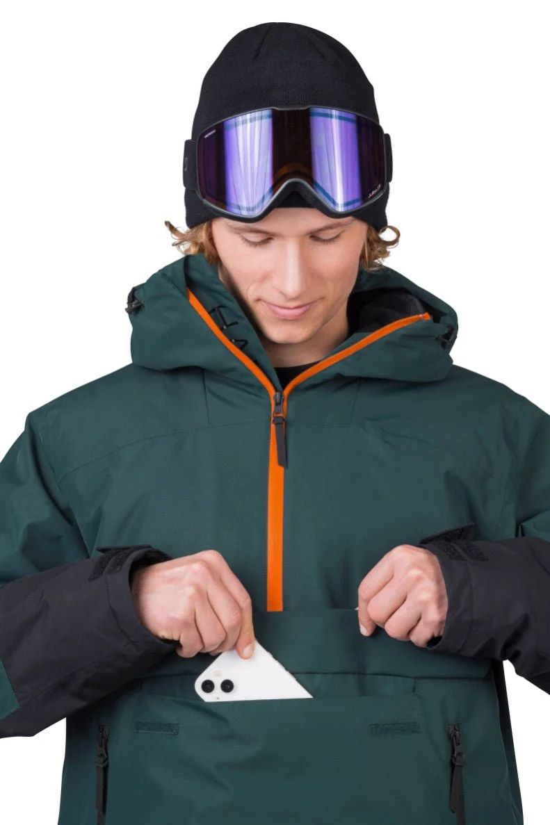 Veste de ski / Parka avec membrane Resstex 10 000mm, Duratherm classic pour homme "Hannah − PATTY FD"