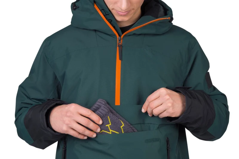 Veste de ski / Parka avec membrane Resstex 10 000mm, Duratherm classic pour homme "Hannah − PATTY FD"
