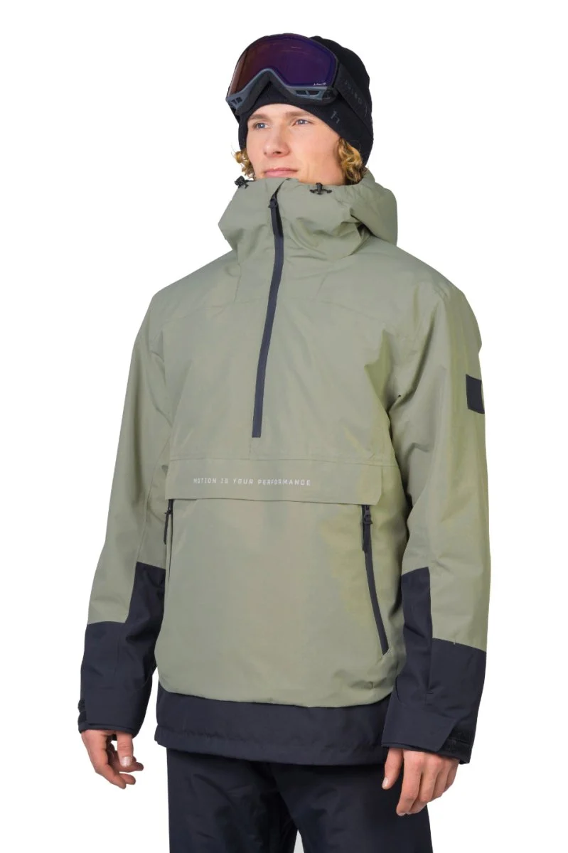Veste de ski / Parka avec membrane Resstex 10 000mm, Duratherm classic pour homme "Hannah − PATTY FD"