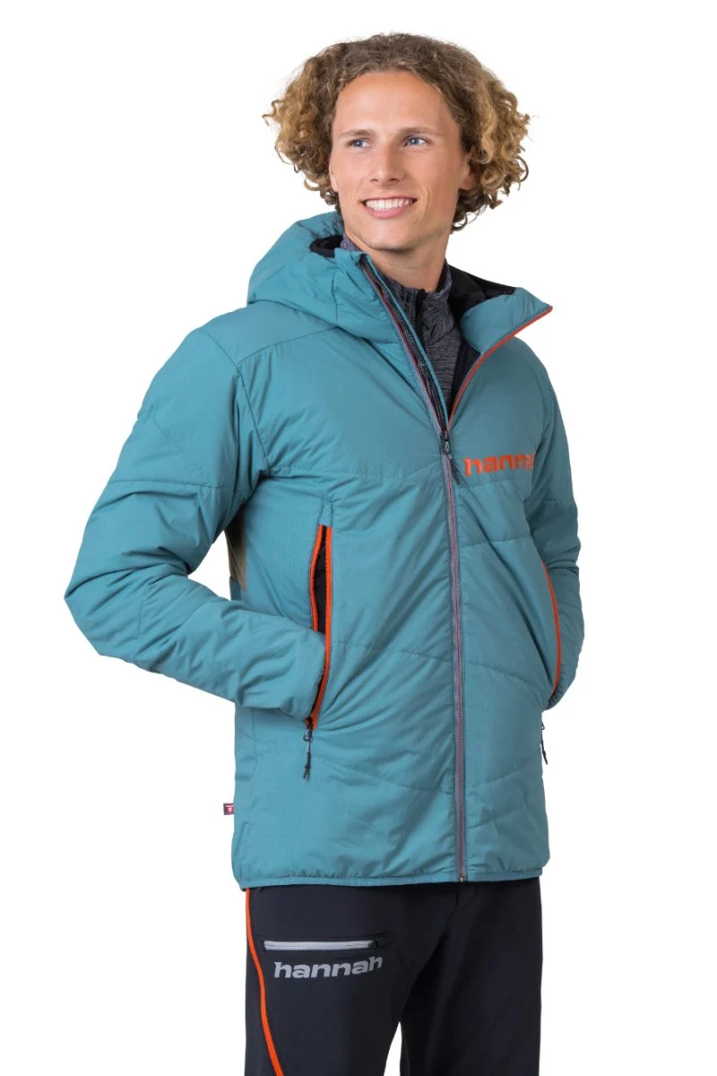 Doudoune / softhsell avec isolation Primaloft Silver Active pour homme "Hannah − GABBER HOODY"