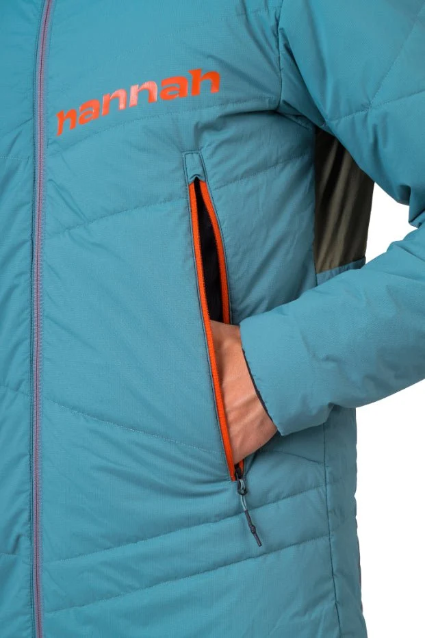 Doudoune / softhsell avec isolation Primaloft Silver Active pour homme "Hannah − GABBER HOODY"