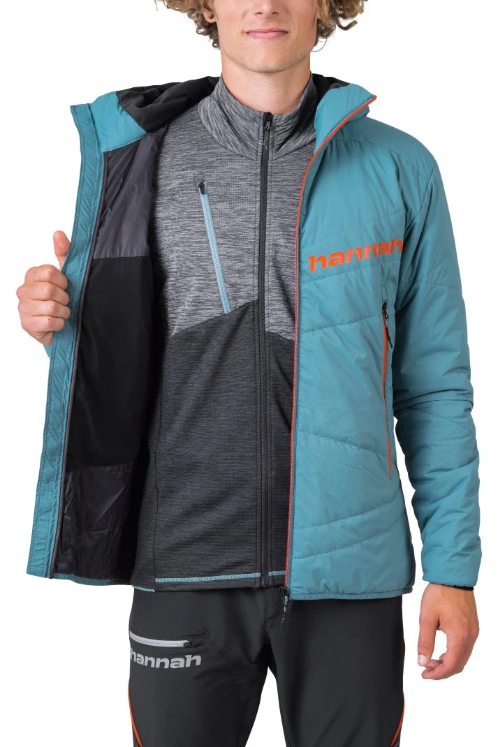 Doudoune / softhsell avec isolation Primaloft Silver Active pour homme "Hannah − GABBER HOODY"