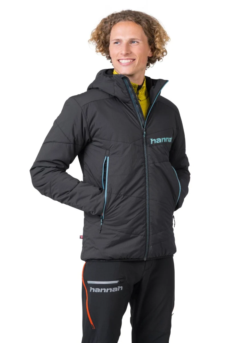 Doudoune / softhsell avec isolation Primaloft Silver Active pour homme "Hannah − GABBER HOODY"