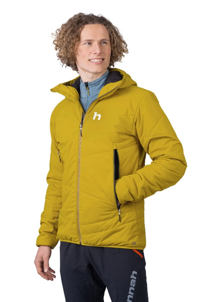Doudoune / softhsell avec isolation Primaloft Silver Active pour homme "Hannah − GABBER HOODY"