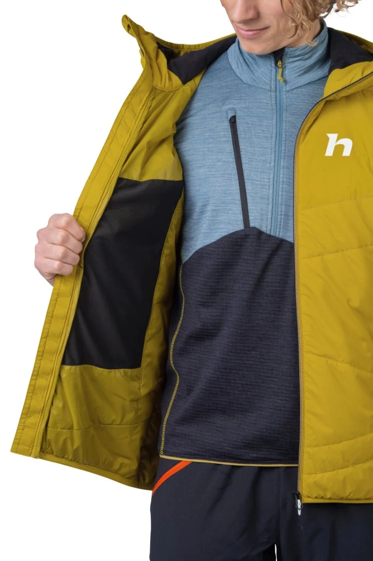 Doudoune / softhsell avec isolation Primaloft Silver Active pour homme "Hannah − GABBER HOODY"
