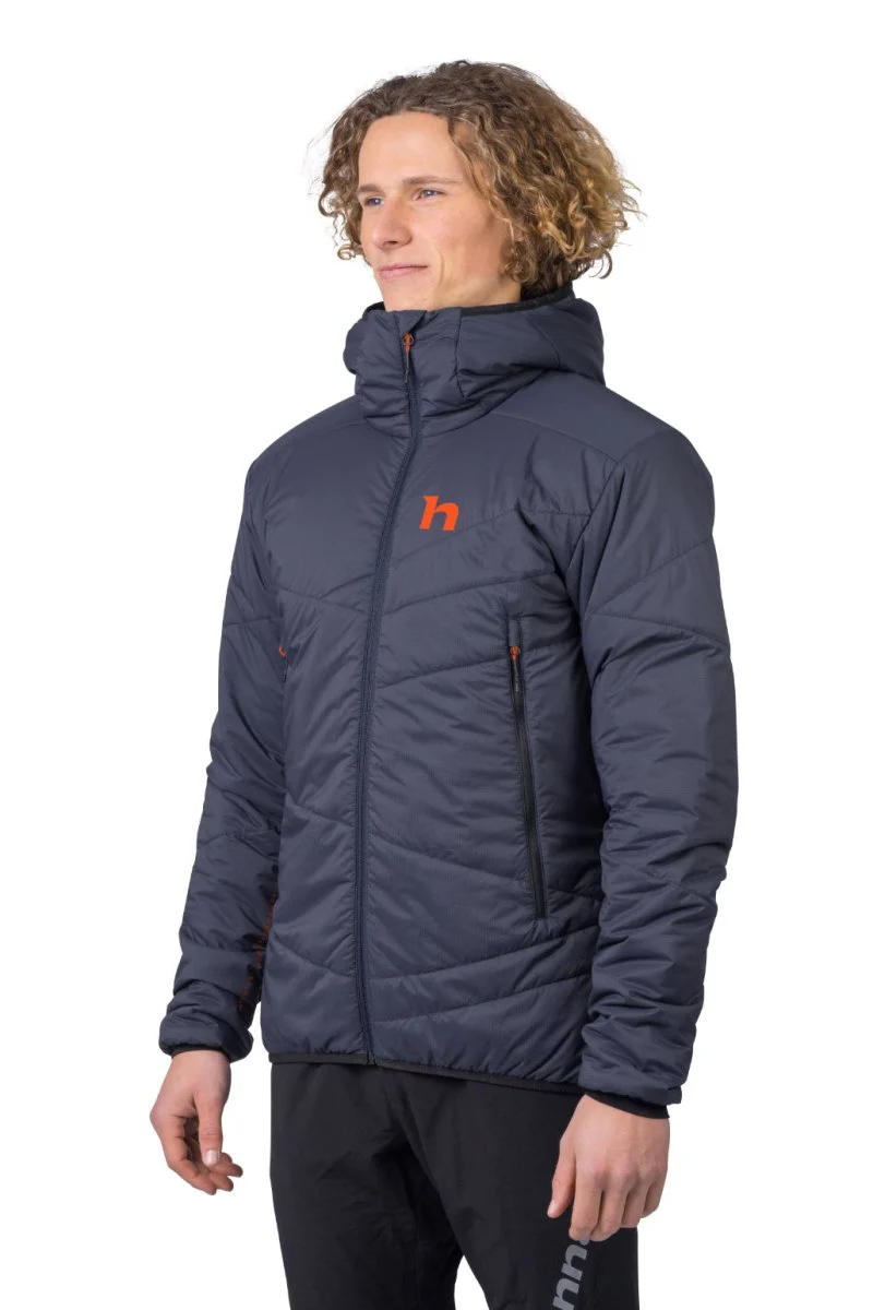 Doudoune / softhsell avec isolation Primaloft Silver Active pour homme "Hannah − GABBER HOODY"
