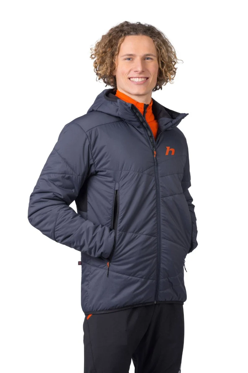 Doudoune / softhsell avec isolation Primaloft Silver Active pour homme "Hannah − GABBER HOODY"