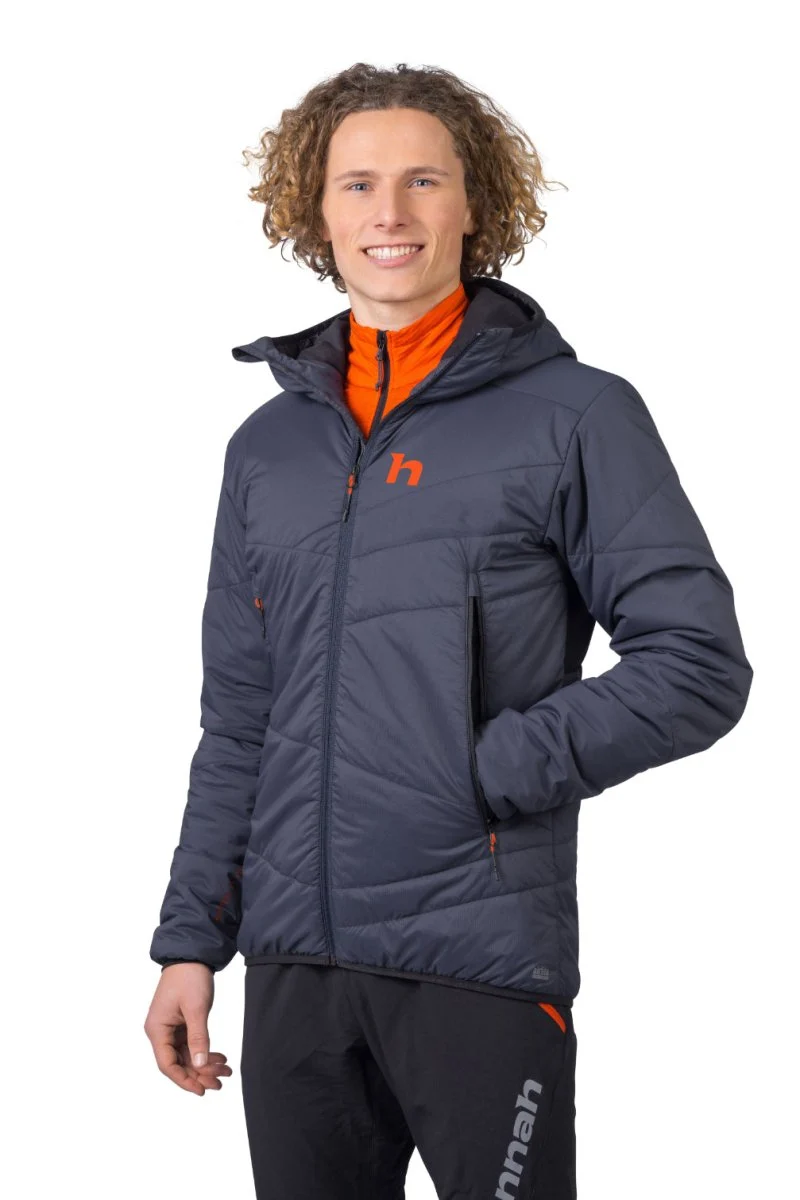 Doudoune / softhsell avec isolation Primaloft Silver Active pour homme "Hannah − GABBER HOODY"