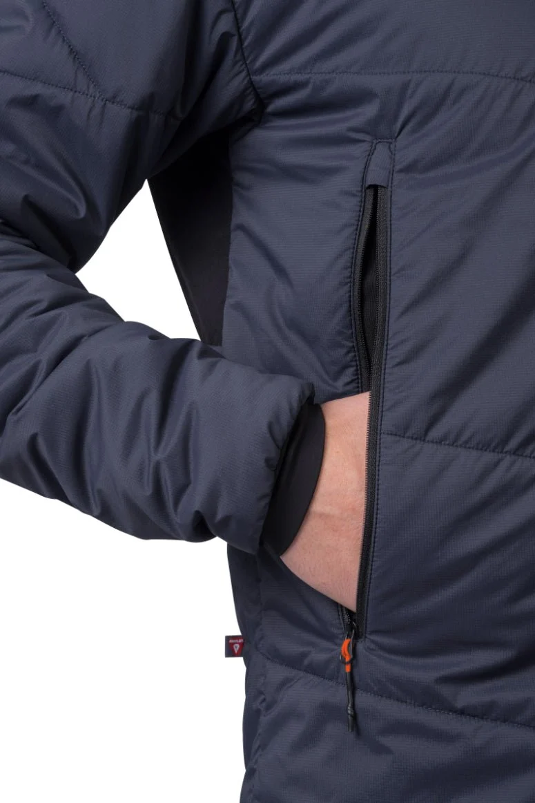 Doudoune / softhsell avec isolation Primaloft Silver Active pour homme "Hannah − GABBER HOODY"