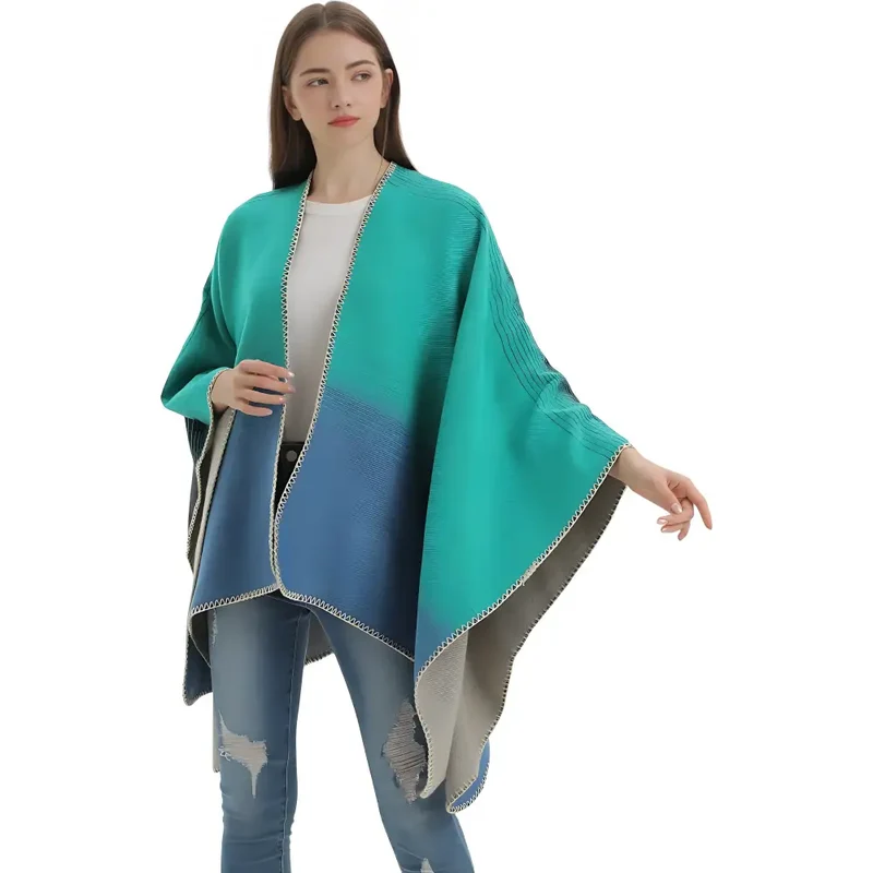Echarpe poncho femme pas cher