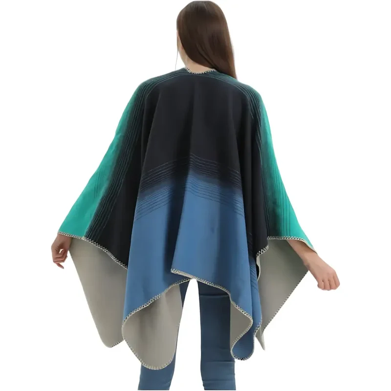 Echarpe poncho femme pas cher