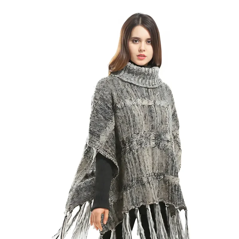 Poncho laine femme enceinte