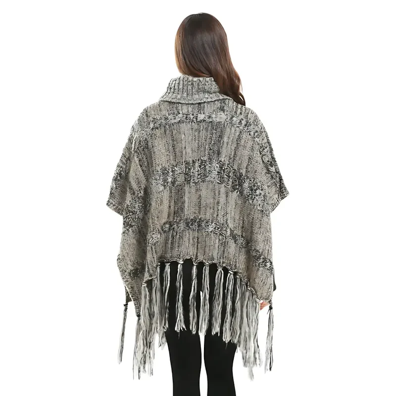Poncho laine femme enceinte