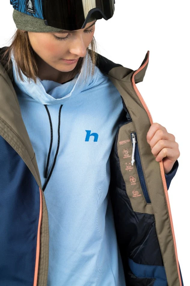 Veste / Hardhsell avec membrane Resstex 10 000mm et technologie Duratherm classic "Hannah − MAKY COL"