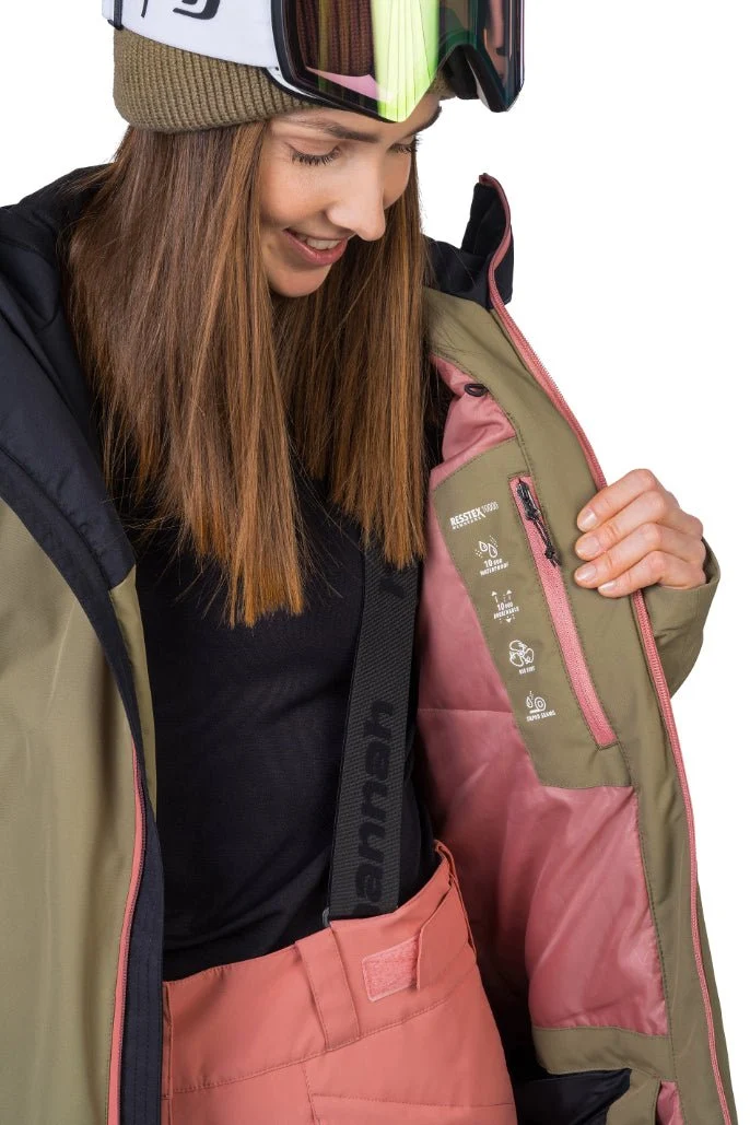 Veste / Hardhsell avec membrane Resstex 10 000mm et technologie Duratherm classic "Hannah − MAKY COL"