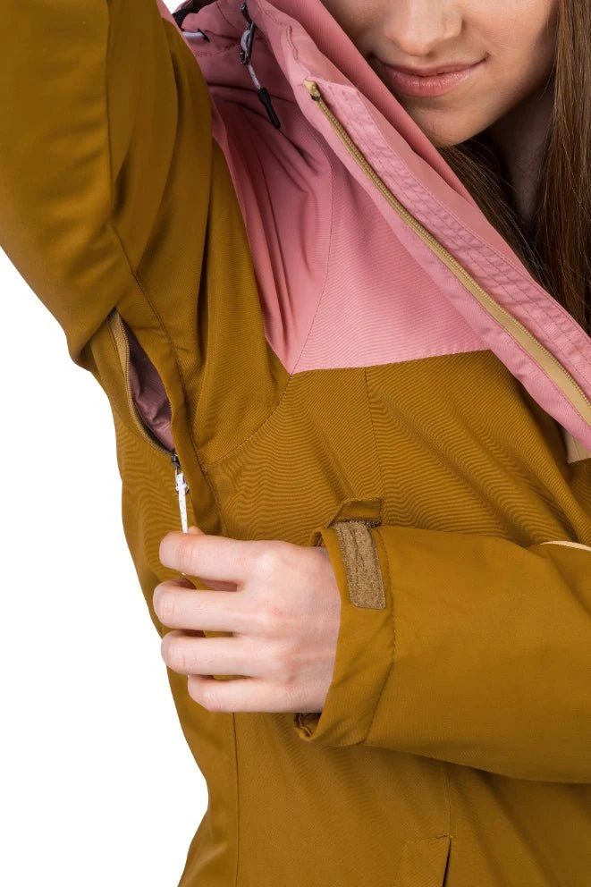 Veste / Hardhsell avec membrane Resstex 10 000mm et technologie Duratherm classic "Hannah − MAKY COL"