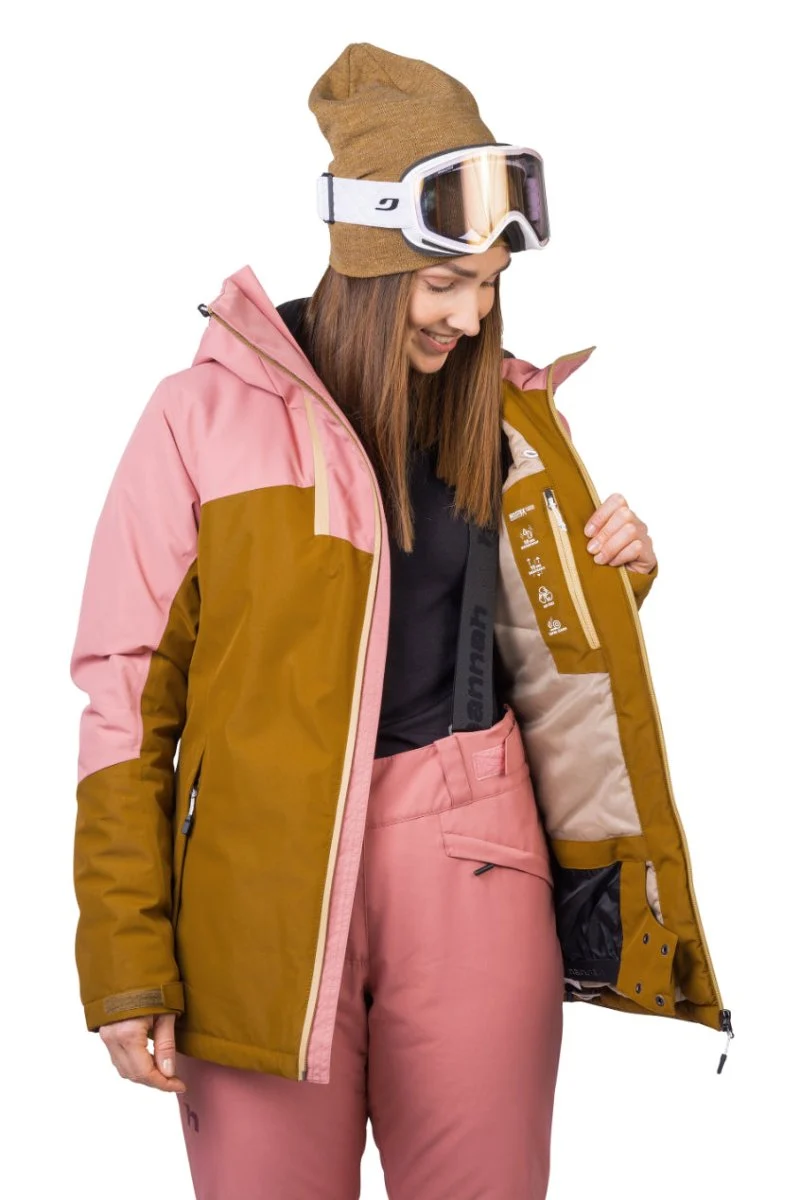 Veste / Hardhsell avec membrane Resstex 10 000mm et technologie Duratherm classic "Hannah − MAKY COL"