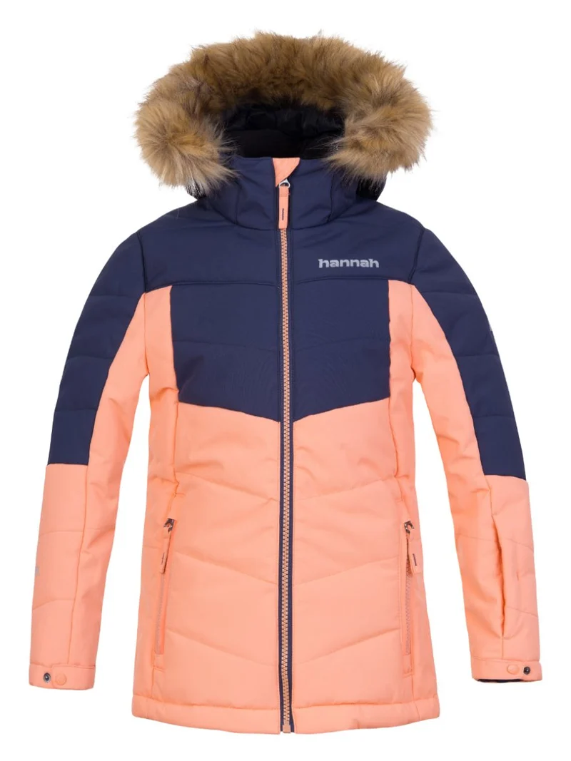 Veste d'hiver / ski avec membrane Resstex 10 000mm, Duratherm High loft pour enfants "Hannah − LEANE JR"