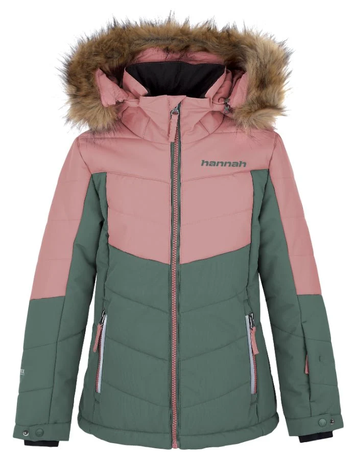 Veste d'hiver / ski avec membrane Resstex 10 000mm, Duratherm High loft pour enfants "Hannah − LEANE JR"